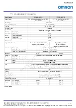 Предварительный просмотр 11 страницы Omron STC-SBS312POE Product Specifications And User'S Manual