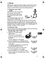 Предварительный просмотр 4 страницы Omron Step Counter Instruction Manual