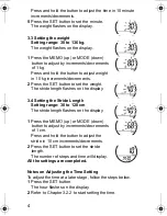 Preview for 5 page of Omron Step Counter Instruction Manual