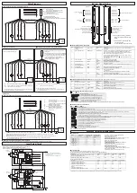 Предварительный просмотр 2 страницы Omron Sti F3SJ-AM P Series Instruction Sheet