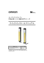 Предварительный просмотр 14 страницы Omron Sti F3SJ-B N25-01T Series Quick Installation Manual