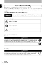 Preview for 6 page of Omron Sti F3SJ-B P25-01TS Series User Manual