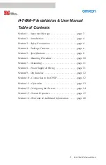 Preview for 2 page of Omron Sti H-T40M-P Installation And Operating Manual