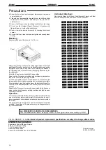 Preview for 16 page of Omron Supergate 8615 Quick Start Manual