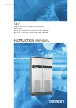 Omron SX-F Instruction Manual preview