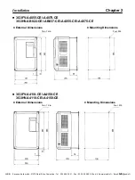 Предварительный просмотр 14 страницы Omron SYSDRIVE 3G3FV CE Series Installation Manual