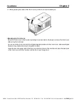 Preview for 22 page of Omron SYSDRIVE 3G3FV CE Series Installation Manual