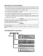 Предварительный просмотр 9 страницы Omron SYSDRIVE 3G3FV-*-CUE Installation Manual