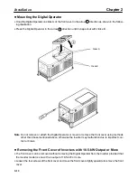 Предварительный просмотр 31 страницы Omron SYSDRIVE 3G3FV-*-CUE Installation Manual