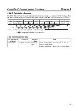 Предварительный просмотр 24 страницы Omron SYSDRIVE 3G3JV Communications Manual