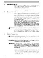 Preview for 12 page of Omron SYSMAC 3G8F7-CLK12-E Operation Manual