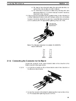 Предварительный просмотр 41 страницы Omron SYSMAC 3G8F7-CLK12-E Operation Manual