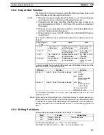 Preview for 99 page of Omron SYSMAC C200H-AD003 Operation Manual