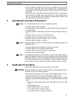 Предварительный просмотр 8 страницы Omron SYSMAC C200H-PID0 Series Operation Manual