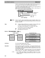 Preview for 276 page of Omron SYSMAC C200HE Operation Manual