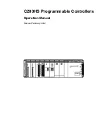 Предварительный просмотр 2 страницы Omron SYSMAC C200HS Operation Manual