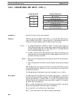 Preview for 318 page of Omron SYSMAC C200HS Operation Manual