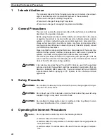 Preview for 10 page of Omron SYSMAC C20K Operation Manual