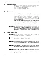 Preview for 6 page of Omron SYSMAC C500-NC113 Operation Manual