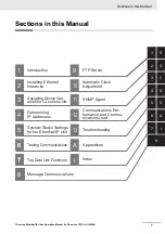 Preview for 9 page of Omron SYSMAC CJ1W-EIP21 Operation Manuals