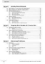 Preview for 12 page of Omron SYSMAC CJ1W-EIP21 Operation Manuals