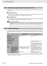 Preview for 42 page of Omron SYSMAC CP Series User Manual