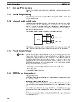 Предварительный просмотр 39 страницы Omron SYSMAC CPM1 Operation Manual