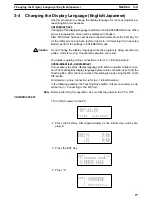 Preview for 39 page of Omron SYSMAC CVM1-PRO01-V1 Operation Manual