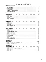 Preview for 4 page of Omron SYSMAC mini SP10 Operation Manual