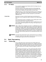 Preview for 47 page of Omron SYSMAC mini SP10 Operation Manual