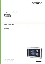 Предварительный просмотр 1 страницы Omron Sysmac NA Series User Manual