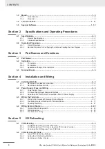 Preview for 6 page of Omron Sysmac NX-series User Manual