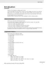 Preview for 3 page of Omron SYSMAC NX series User Manual