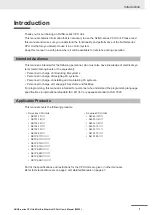 Preview for 3 page of Omron Sysmac NX1P2-10 1 Series User Manual