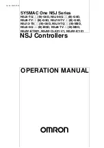 Preview for 2 page of Omron SYSMAC One NSJ Series Operation Manual