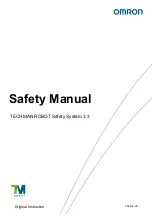 Preview for 1 page of Omron Techman Robot Safety Manual