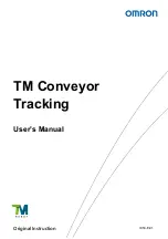 Omron TM Conveyor Tracking User Manual предпросмотр