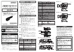 Omron V400-H111 Instruction Sheet предпросмотр