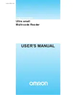 Preview for 1 page of Omron V400-R1CF User Manual
