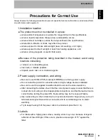 Предварительный просмотр 10 страницы Omron V400-R1CF User Manual