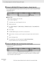 Предварительный просмотр 42 страницы Omron V430-F Series User Manual For Communication Settings