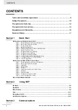 Preview for 3 page of Omron V430-F-series User Manual