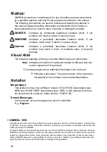 Preview for 3 page of Omron V530-R150 Operation Manual