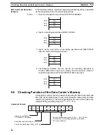 Предварительный просмотр 61 страницы Omron V600-CD1D-V2 Operation Manual