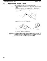 Preview for 57 page of Omron V600-CH1D Operation Manuals