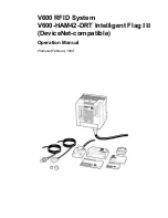 Предварительный просмотр 1 страницы Omron V600-HAM42-DRT Operation Manual