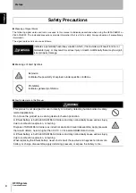 Preview for 6 page of Omron V600 Series User Manual