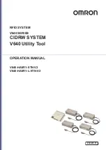 Omron V640 Operation Manual preview