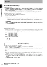 Предварительный просмотр 6 страницы Omron V670-CF01 User Manual