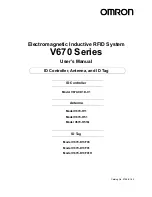 Omron V670-H11 User Manual предпросмотр